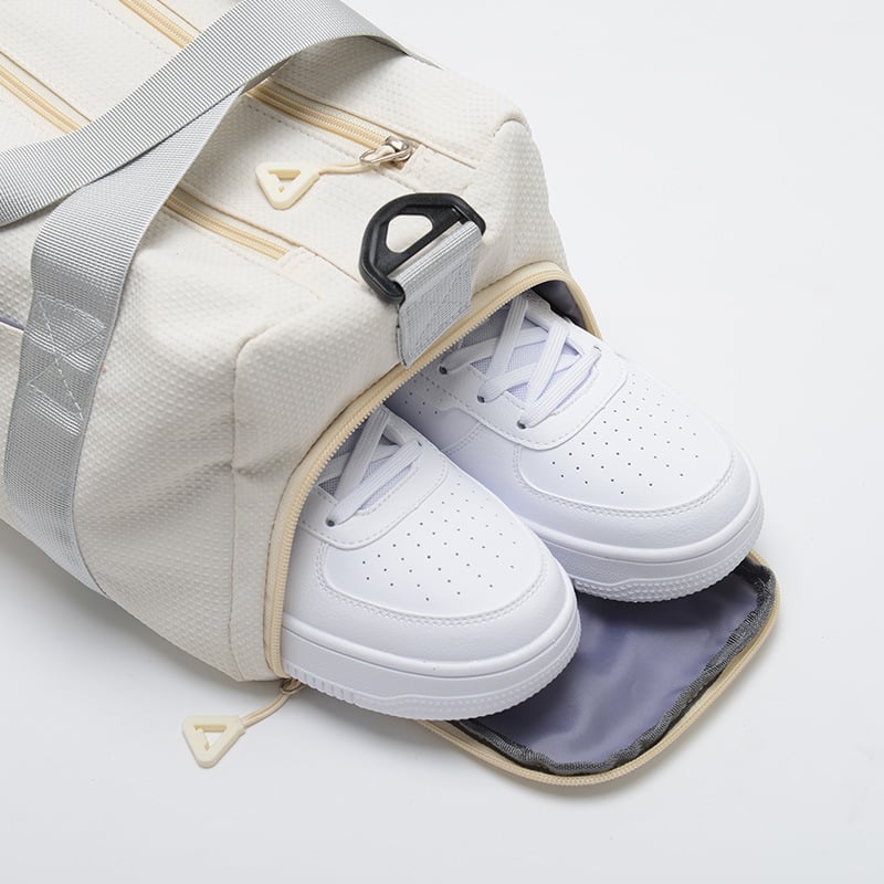 Yoga bag, shoe compartment, luggage bag